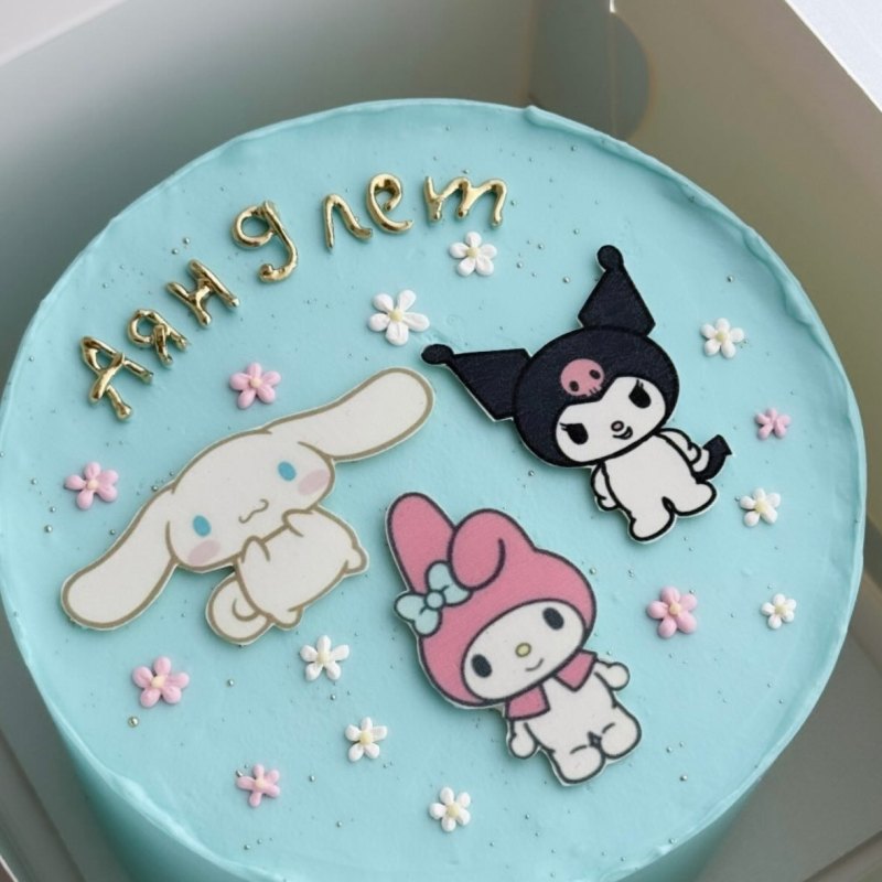 Uşaq bento tortu «Anime personajlar»