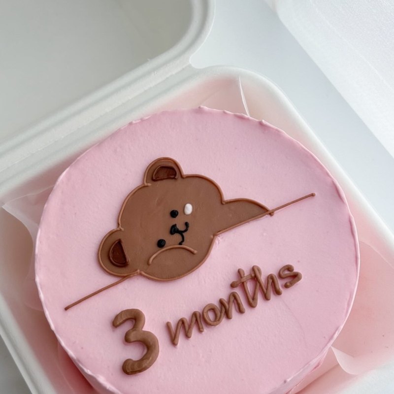Kids bento cake «Ayıcıq 3 months»