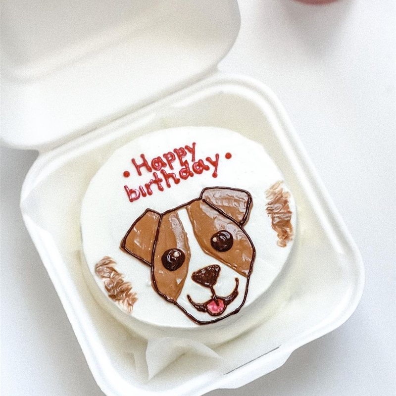 Bento tort «Brown Dog»