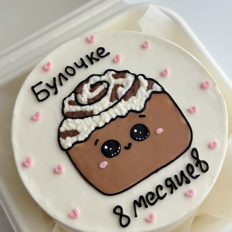 Uşaq bento tortu «Bulka 8 ay»