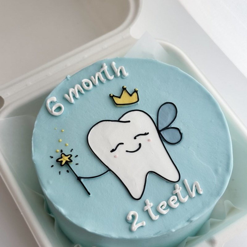 Kids bento cake «Diş 6 month»