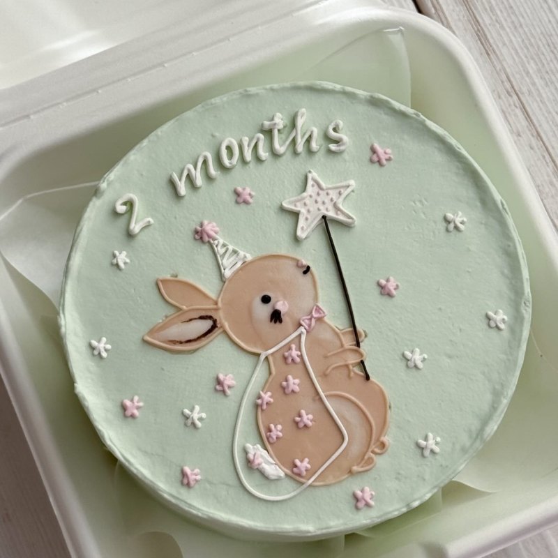 Kids bento cake «Dovşan 2 months»