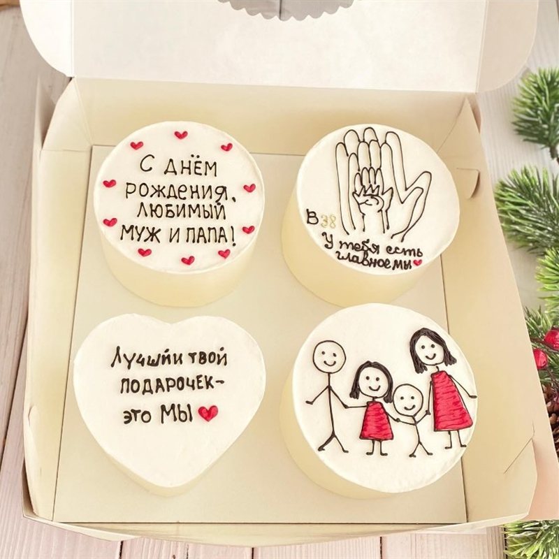 Bento set «Happy Birthday 4-X»