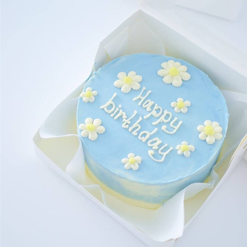 Bento tort «HBD blue»