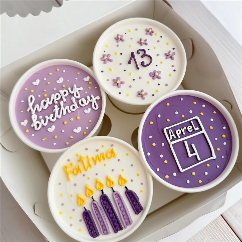 Cake to go — Happi birthday