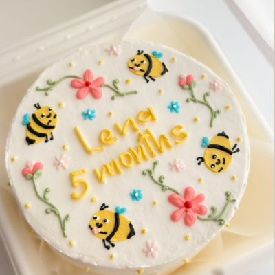 Детский бенто-торт «Arılar Lena 5 months»