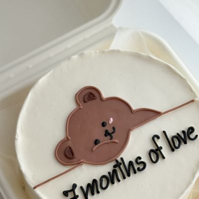 Детский бенто-торт «Ayı 7 months of love»