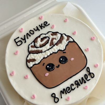 Uşaq bento tortu «Bulka 8 ay»