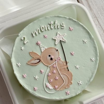Детский бенто-торт «Dovşan 2 months»