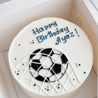 Uşaq bento tortu «Futbol Ayaz»