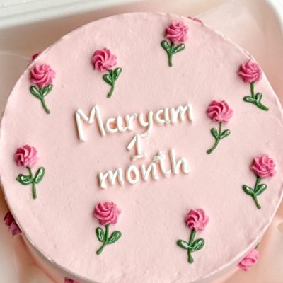Детский бенто-торт «Güllər Maryam»