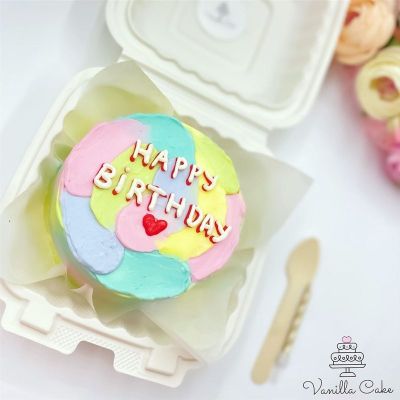 Bento tort «HBD color»