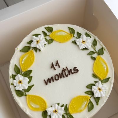 Детский бенто-торт «Limonlar 11 months»