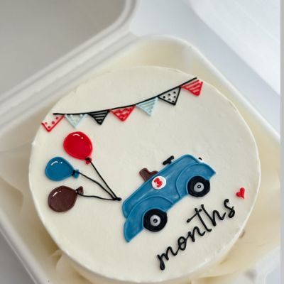 Kids bento cake «Mavi maşın»