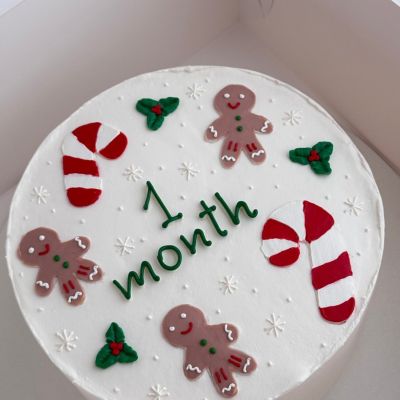 Детский бенто-торт «Milad 1 month»