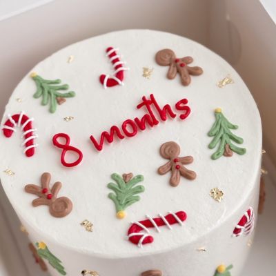 Uşaq bento tortu «Milad 8 months»