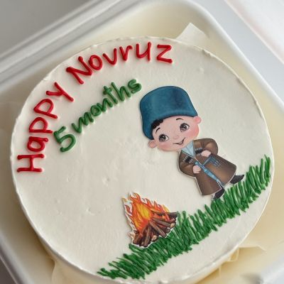 Kids bento cake «Novruz 5 months»