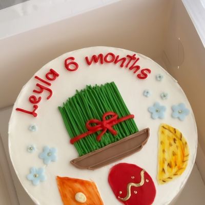 Детский бенто-торт «Novruz Leyla 6 months»