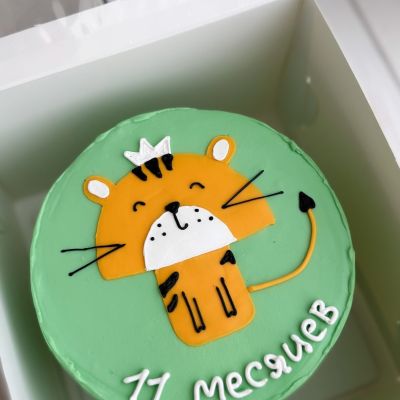 Детский бенто-торт «Pələng 11 ay»