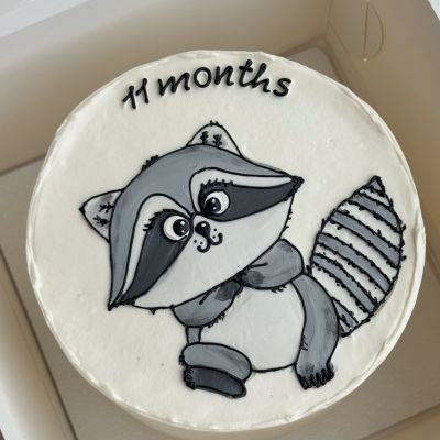 Uşaq bento tortu «Yenot 11 months»