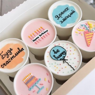 Cake to go — Happi birthday 6x